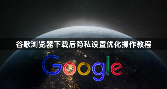 谷歌浏览器下载后隐私设置优化操作教程1