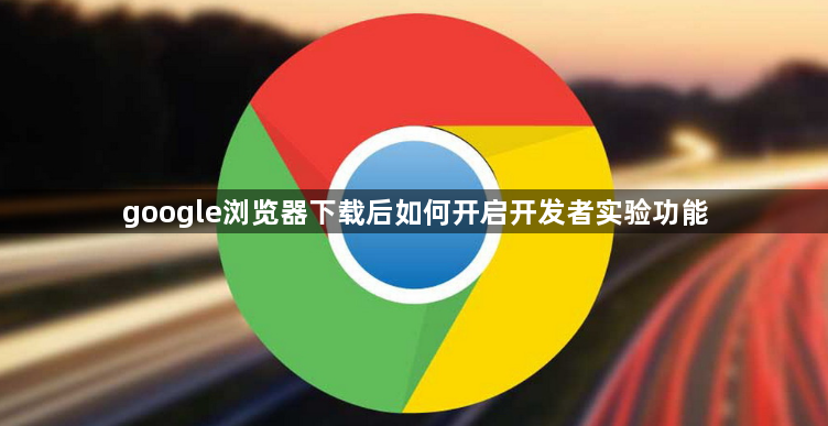 google浏览器下载后如何开启开发者实验功能1