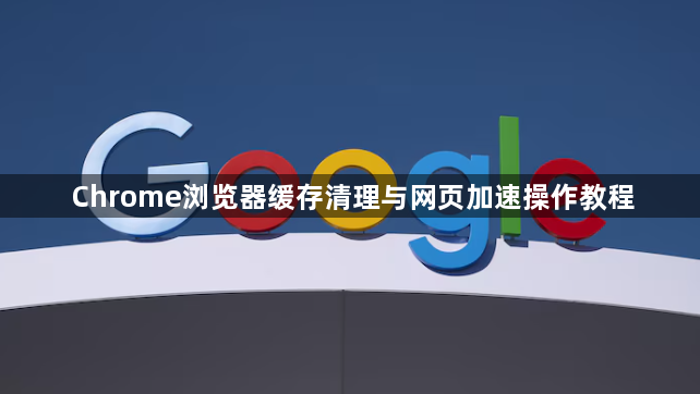 Chrome浏览器缓存清理与网页加速操作教程1