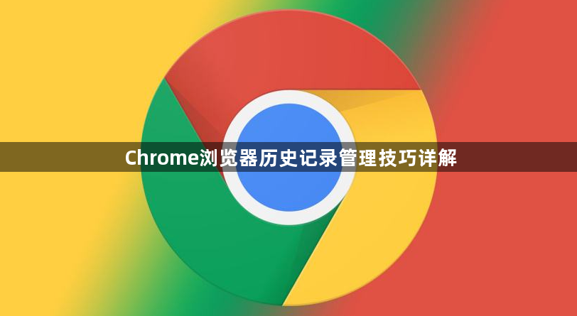 Chrome浏览器历史记录管理技巧详解1