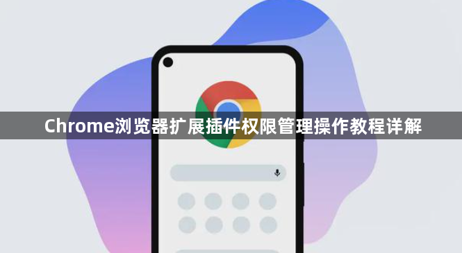 Chrome浏览器扩展插件权限管理操作教程详解1