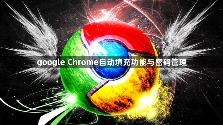 google Chrome自动填充功能与密码管理1