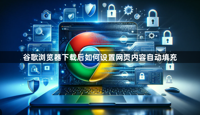 谷歌浏览器下载后如何设置网页内容自动填充1