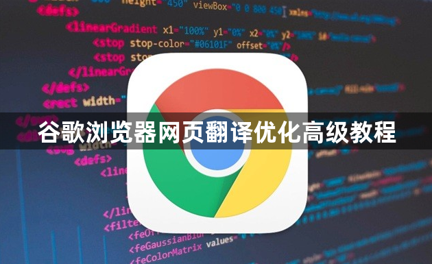 谷歌浏览器网页翻译优化高级教程1
