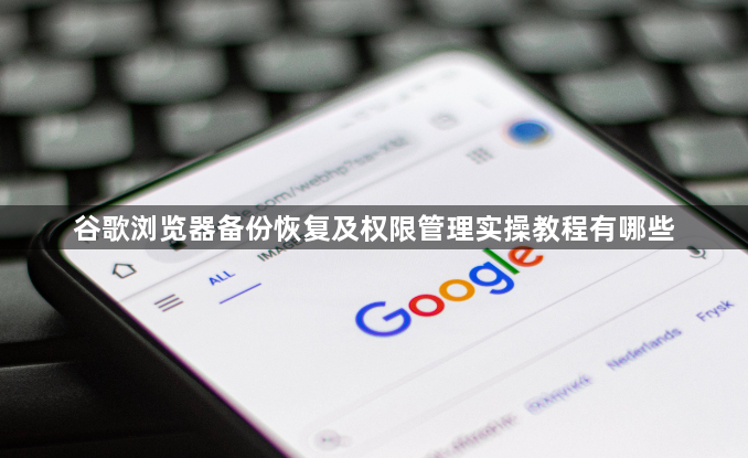 谷歌浏览器备份恢复及权限管理实操教程有哪些1