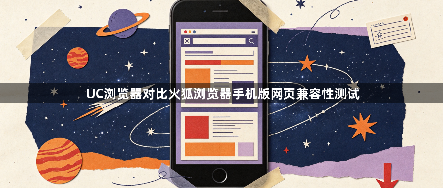 UC浏览器对比火狐浏览器手机版网页兼容性测试1