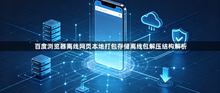 百度浏览器离线网页本地打包存储离线包解压结构解析1