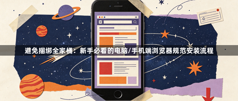 避免捆绑全家桶:新手必看的电脑/手机端浏览器规范安装流程1