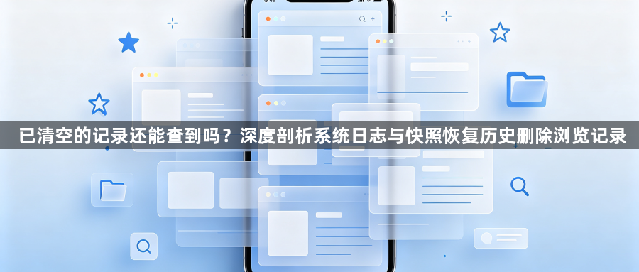 已清空的记录还能查到吗？深度剖析系统日志与快照恢复历史删除浏览记录1