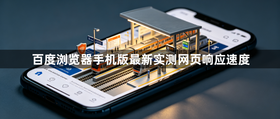 百度浏览器手机版最新实测网页响应速度1