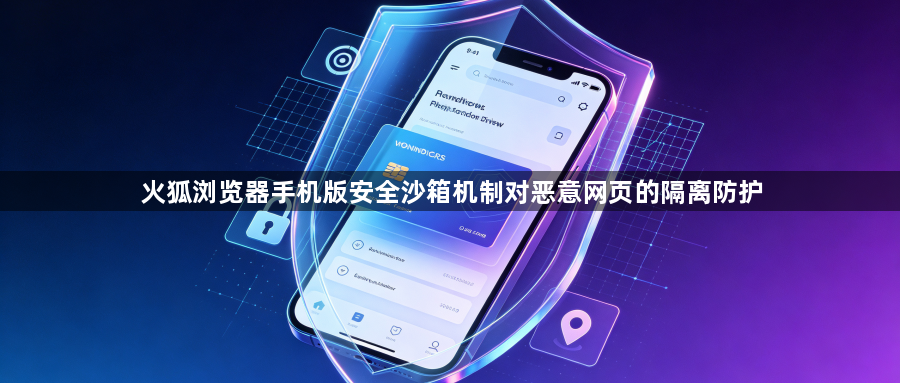 火狐浏览器手机版安全沙箱机制对恶意网页的隔离防护1
