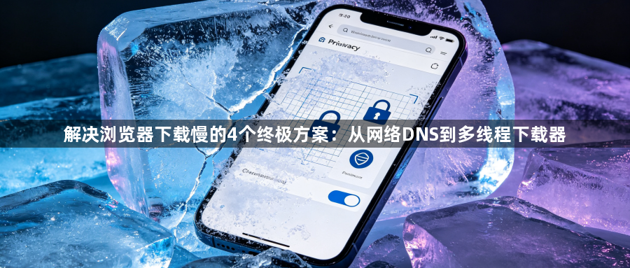 解决浏览器下载慢的4个终极方案：从网络DNS到多线程下载器1