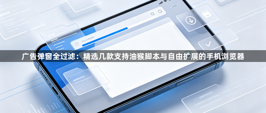 广告弹窗全过滤：精选几款支持油猴脚本与自由扩展的手机浏览器1