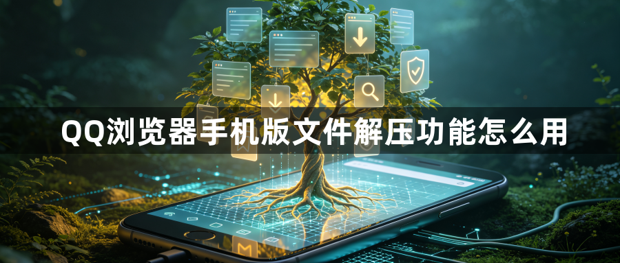 QQ浏览器手机版文件解压功能怎么用1