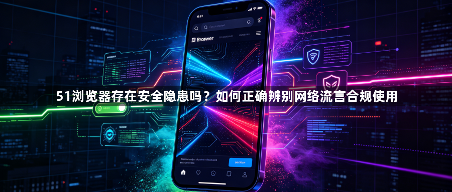 51浏览器存在安全隐患吗？如何正确辨别网络流言合规使用1