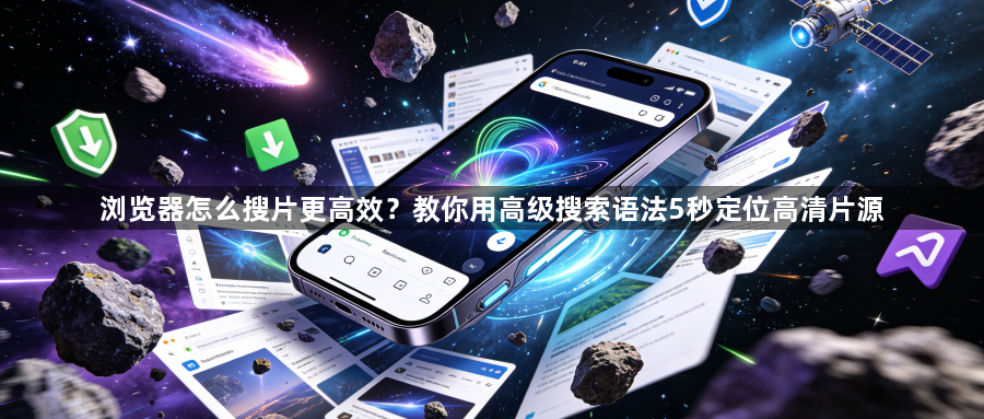 浏览器怎么搜片更高效?教你用高级搜索语法5秒定位高清片源1