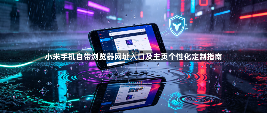 小米手机自带浏览器网址入口及主页个性化定制指南1