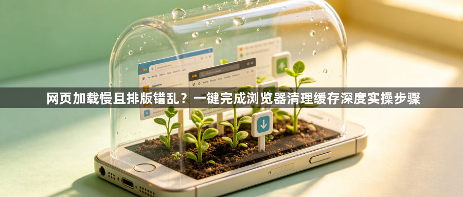 网页加载慢且排版错乱？一键完成浏览器清理缓存深度实操步骤1