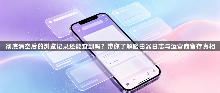 彻底清空后的浏览记录还能查到吗?带你了解路由器日志与运营商留存真相1