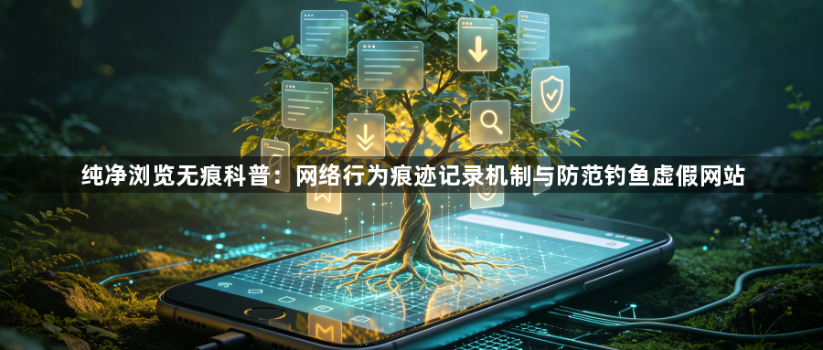 纯净浏览无痕科普：网络行为痕迹记录机制与防范钓鱼虚假网站1