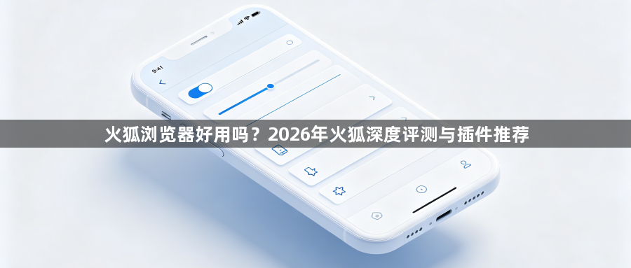 火狐浏览器好用吗？2026年火狐深度评测与插件推荐1
